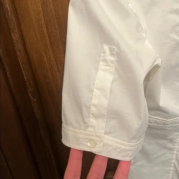 Gucci White Blouse with Button Detail - Picture 5 of 7